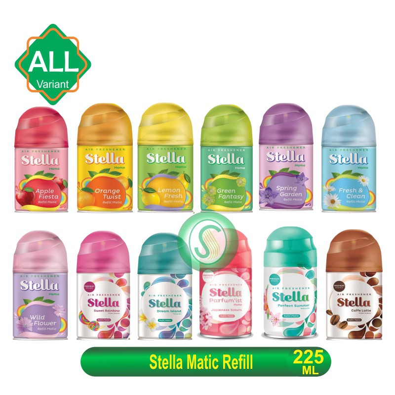 Stella Matic Refill Pengharum Ruangan 225ml