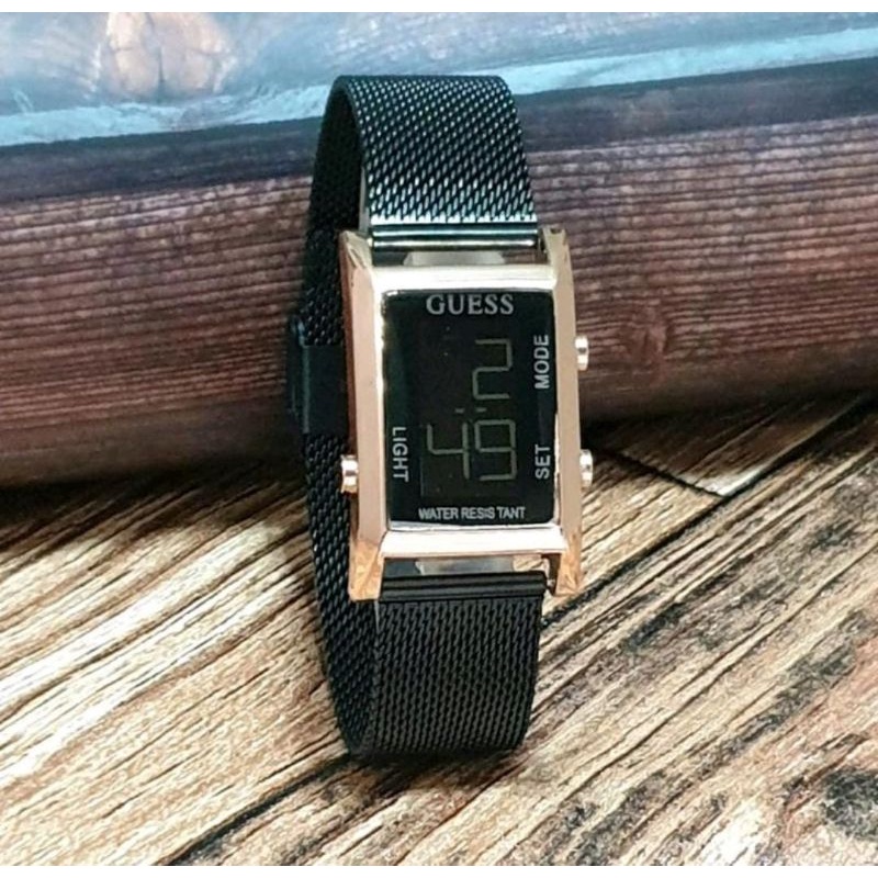 Jam Tangan Kasual Jam Rantai Pasir Terlaris Jam Fashion Pria Wanita Anti Air