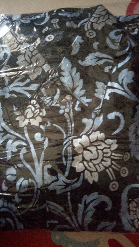 [couple Biru Saja] Srg 732 Couple Rovella Sarimbit Batik Modern Prada Kutu Baru Seragam Pesta Muslim