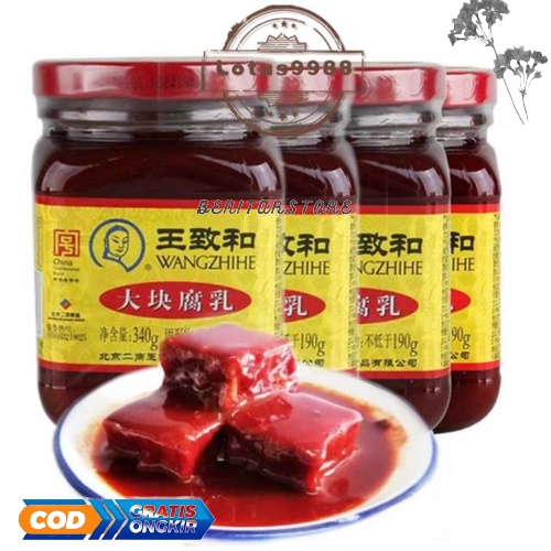 

Tahu Asinan Wang Zhihe / Tahu fermentasi / Harga untuk 1 botol
