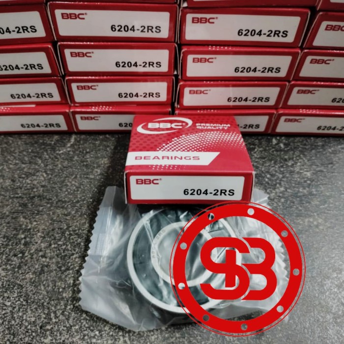 Bearing 6204 2RS BBC ORIGINAL