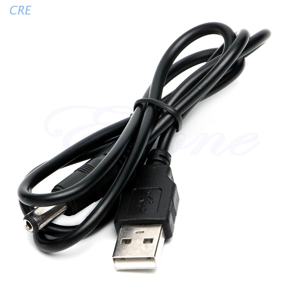 Kabel Power Supply USB 2.0 Male A Ke DC 5.5mm x 2.1mm