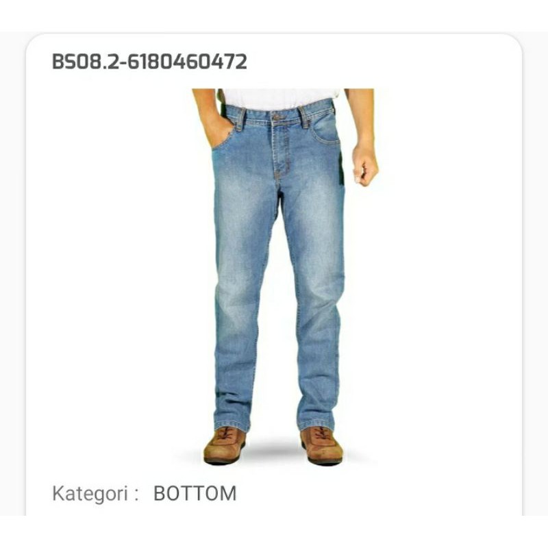 emba jeans celana jeans standart pria