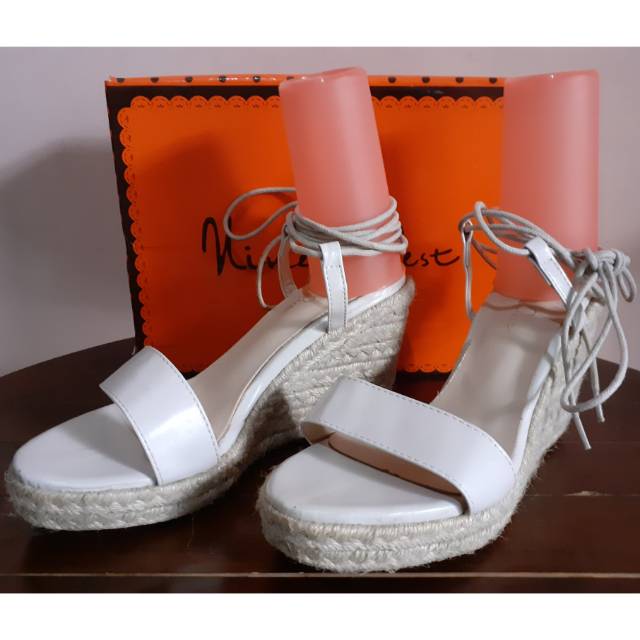 PRELOVED Wedges Nine West - Grey