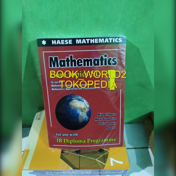 Must Have Ib Mathematics Core Topics Sl 1 By Michael Haese Termurah