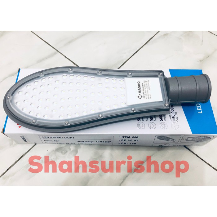 LAMPU JALAN LED PJU MASKO 100W 100 W WATT BERGARANSI 1 TAHUN