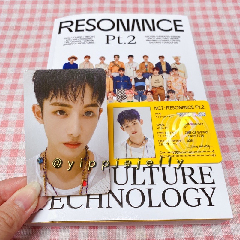 NCT2020 Resonance Pt.2 Winwin set (Departure ver)