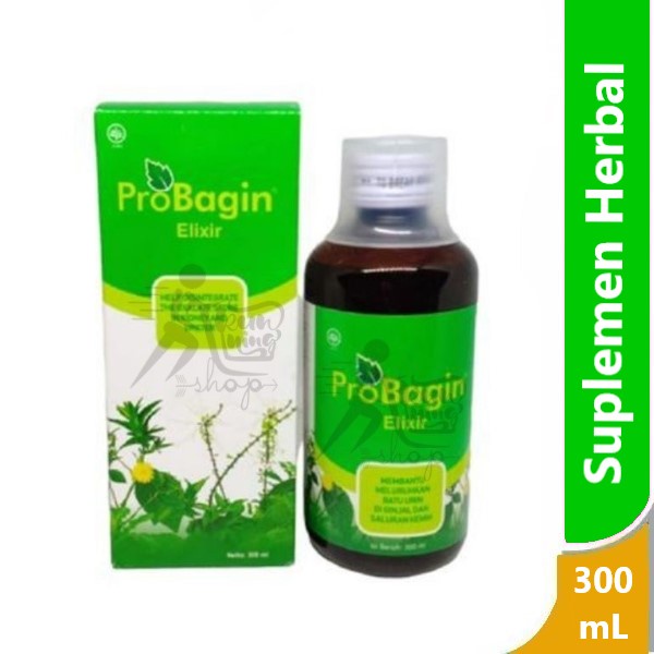 Probagin Elixir 300 mL - obat peluruh kencing batu & kesehatan ginjal