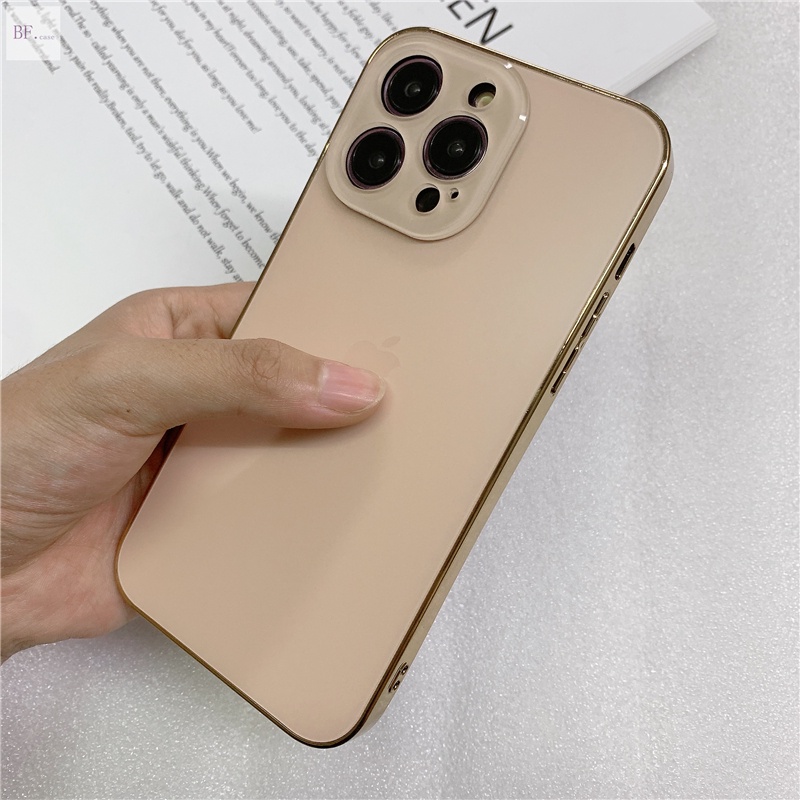 Case Pelindung Bahan Akrilik Tahan Jatuh Untuk Iphone 14 Pro Max 11 12 13pro 11pro