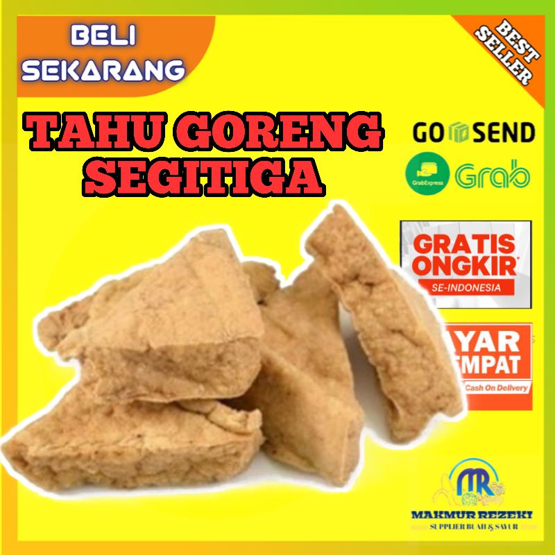 

TAHU GORENG SEGITIGA HARGA PER 10 PCS