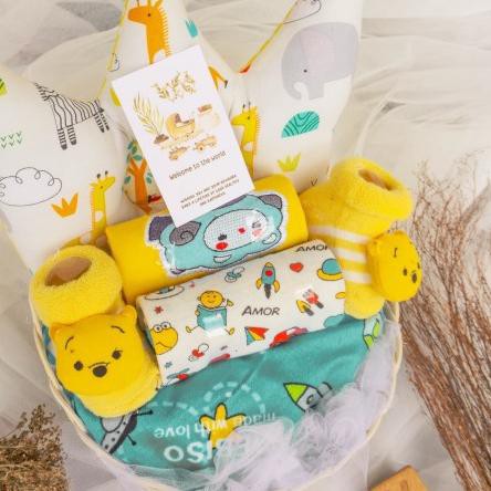 Kado Bayi Laki laki Perempuan Hampers Bayi Kado Setelan Bayi Baru Lahir Cowok Cewek 0 6 Bulan