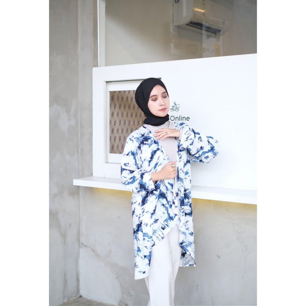 Cardigan Azeela Outerwear murah free masker