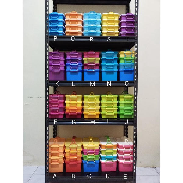 Rantang Cantik Tupperware: Carry All Set/Goodie Box/Double Sweet