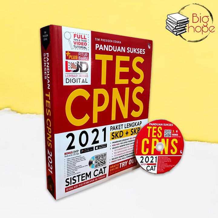 BUKU CPNS TERBARU 2021- BUKU CPNS 2021 - PANDUAN SUKSES TES CPNS 2021 PAKET LENGKAP SKD + SKB