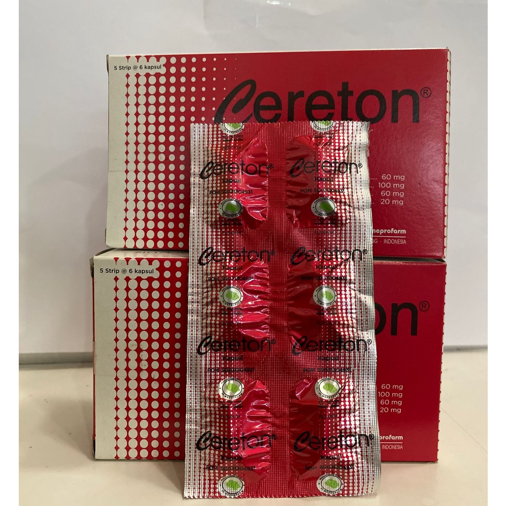 Cereton / Suplemen Otak / Melancarkan Sirkulasi Darah