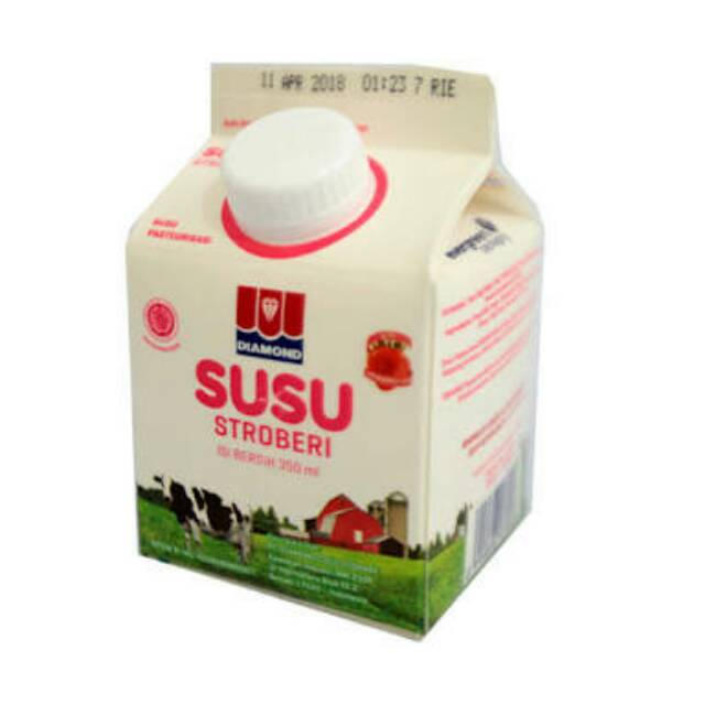 

Susu diamond fresh milk strawberry 36 pcs