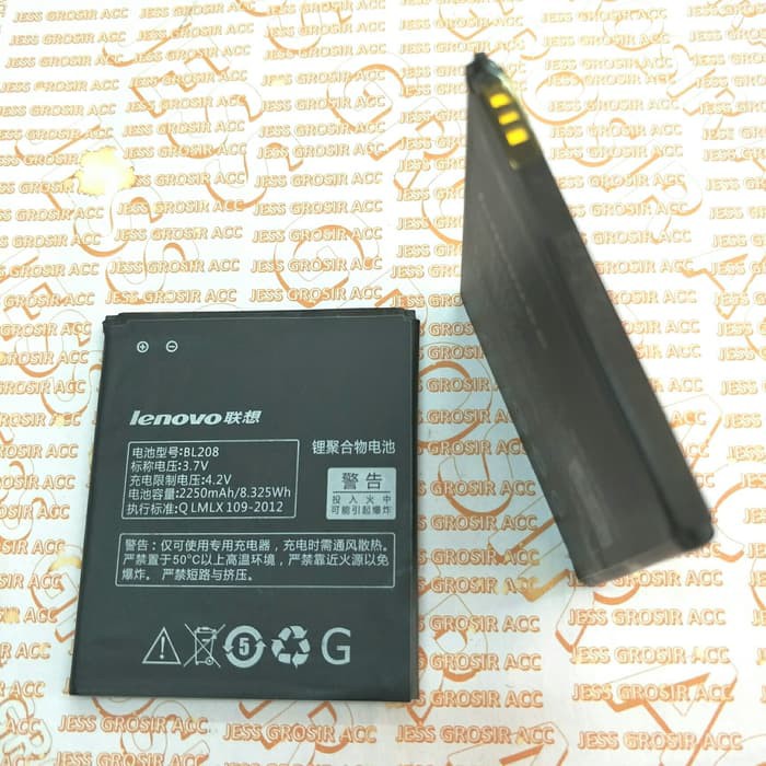 Baterai Battery Original LENOVO BL208 BL-208 S920 A690E A5800D A616