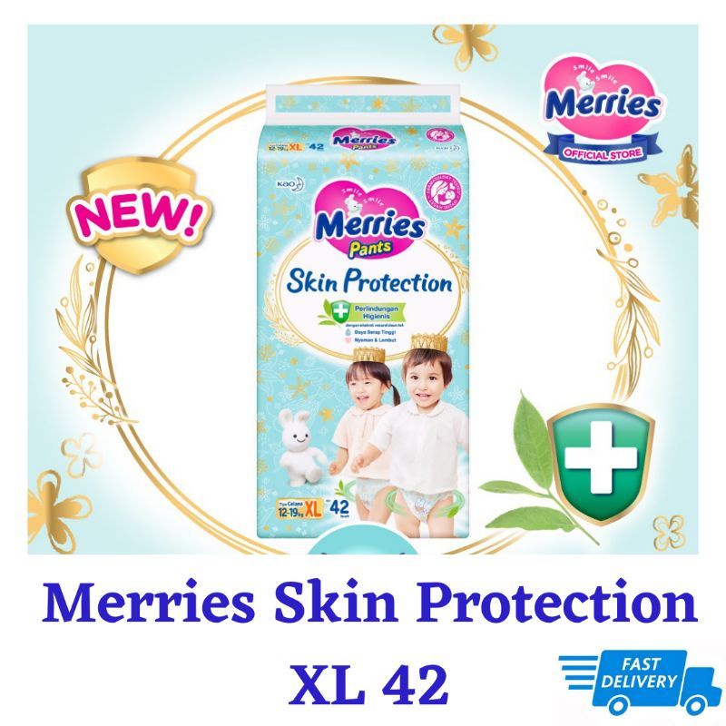 Merries Pants Skin Protection M50 L44 XL42