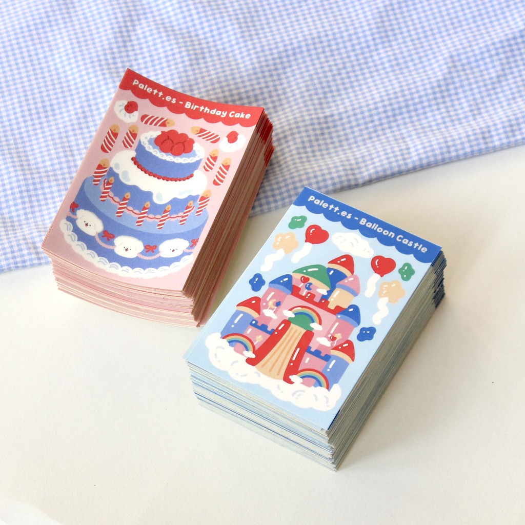 

Palett.es - Birthday large stickers