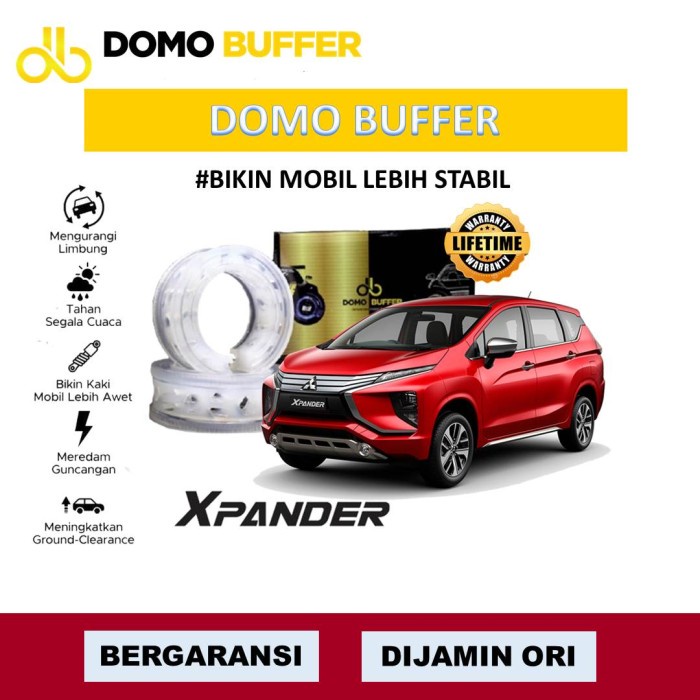 Domo Buffer Mobil Xpander - Damper Spring Buffer Mitsubishi Xpander Depan Belakang