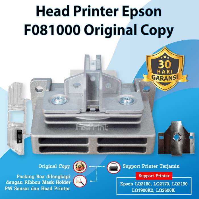 Head Printer Epson LQ 2180 LQ 2170 LQ 2190 LQ 1900K2 LQ 2600K LQ2180 LQ2170 LQ2190 LQ2600K New Copy