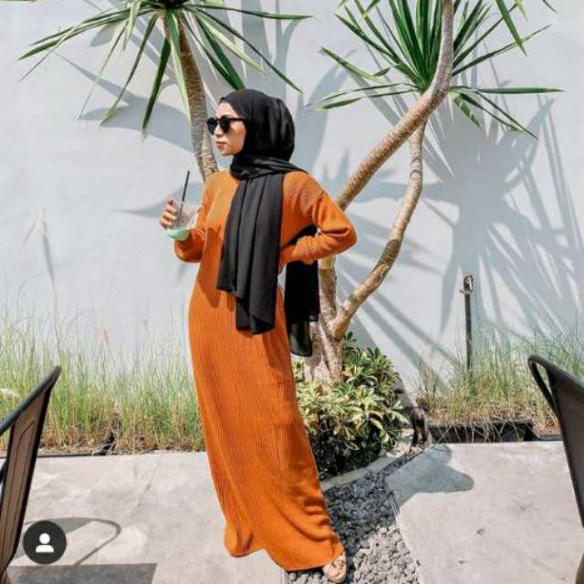 Long Dress Boxy Rajut | Medari Knit