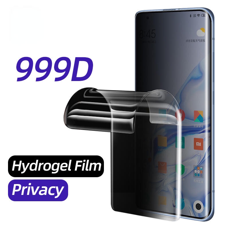 Pelindung Layar Hydrogel Anti spy Untuk Xiaomi Mi 12 11 10 CC9 9 Pro 11 10 Lite Xiaomi Mi 12X 11 Ultra 10S CC9E 9SE