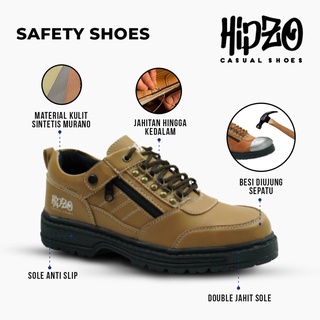 Sepatu Pria Safety BESI Hipzo M-041 Original 100% Untuk Pria Kerja Proyek
