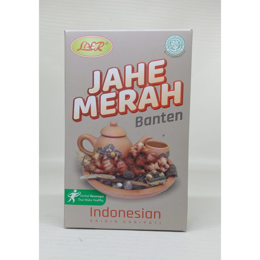 

LAER Jahe Merah Banten Instan 250gr