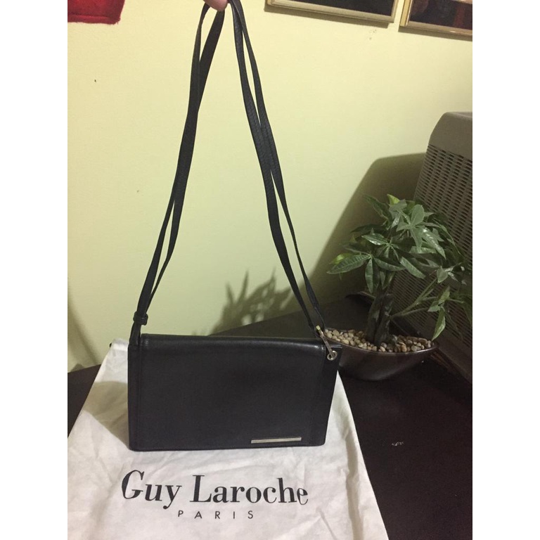 Tas wanita Guy Laroche leather bag (black)