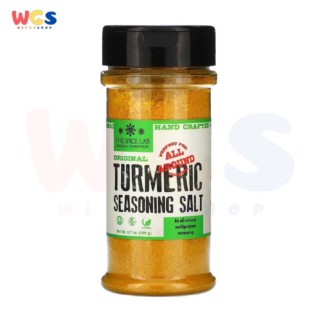 The Spice Lab Original Turmeric Seasoning Salt All Cooking 6.7oz 189g