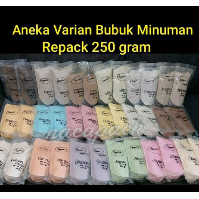 

PART 2. BUBUK MINUMAN ANEKA RASA @250Gram