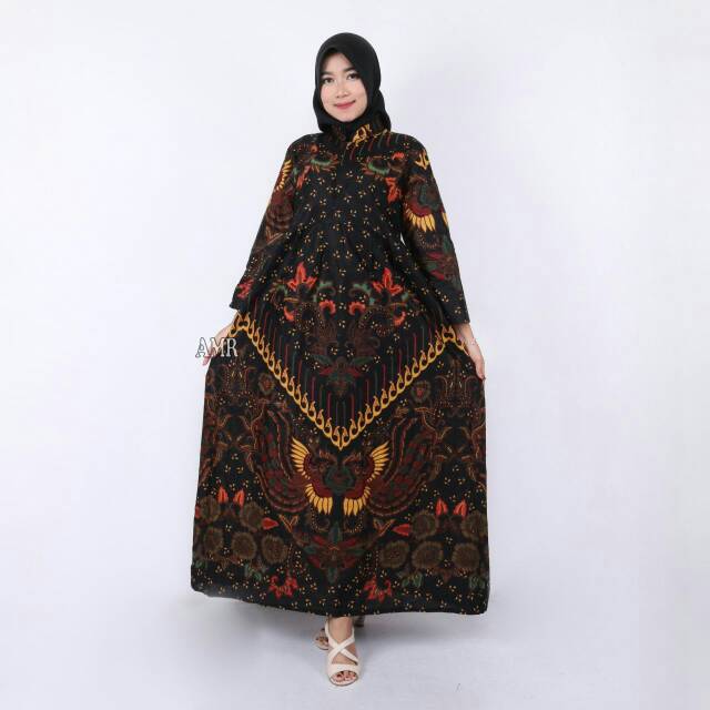 GAMIS BATIK PAYUNG TERLAU LARIS