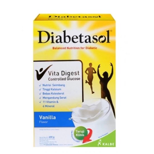 

DIABETASOL VITA DIGEST Vanilla 630 GR BOX 630 GRAM RASA Vanila