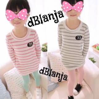  Celana  Legging Polos Anak  SD SMP SMA  Katun Stretch High 