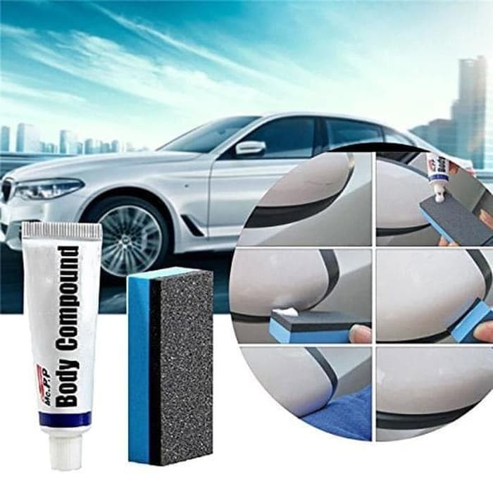 body compound mobil motor baret lecet penghilang baret ketok magic