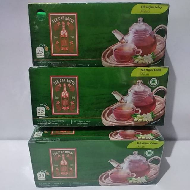 

Teh Cap Botol 1 Kotak isi 25 pcs
