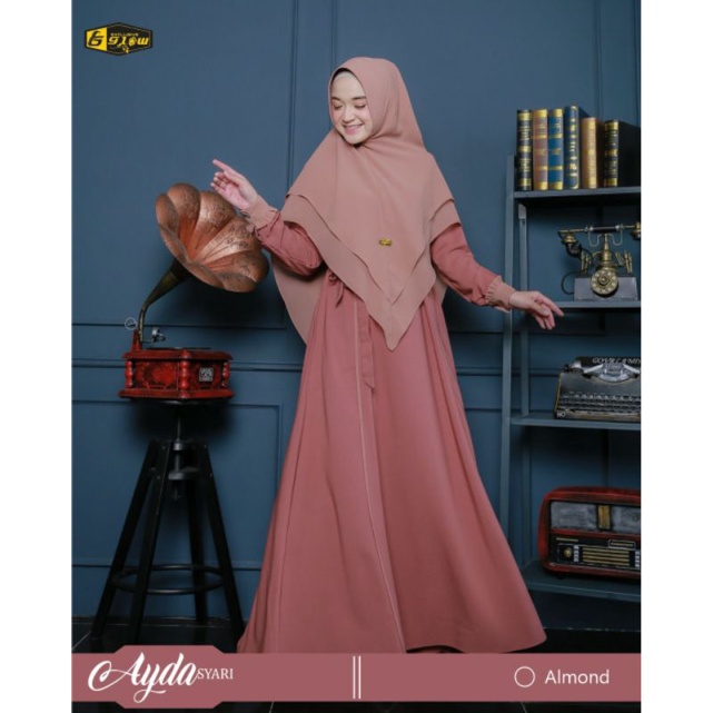 AIDA SYAR'I by EGLOW#Gamis PO#Gamis cantik#Gamis dewasa#Gamis terbaru