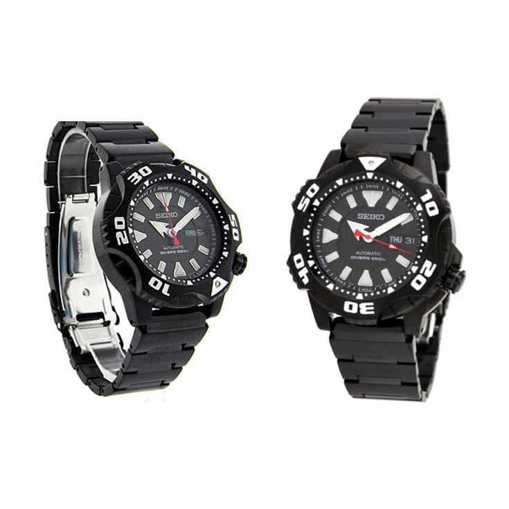 Seiko Superior SKZ285K1 Divers Black Starfish - Jam Tangan Pria SKZ285