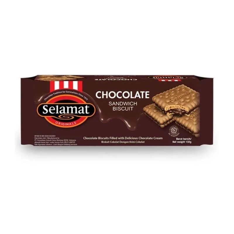 

SELAMAT BISCUIT CHOCOLATE 102GR