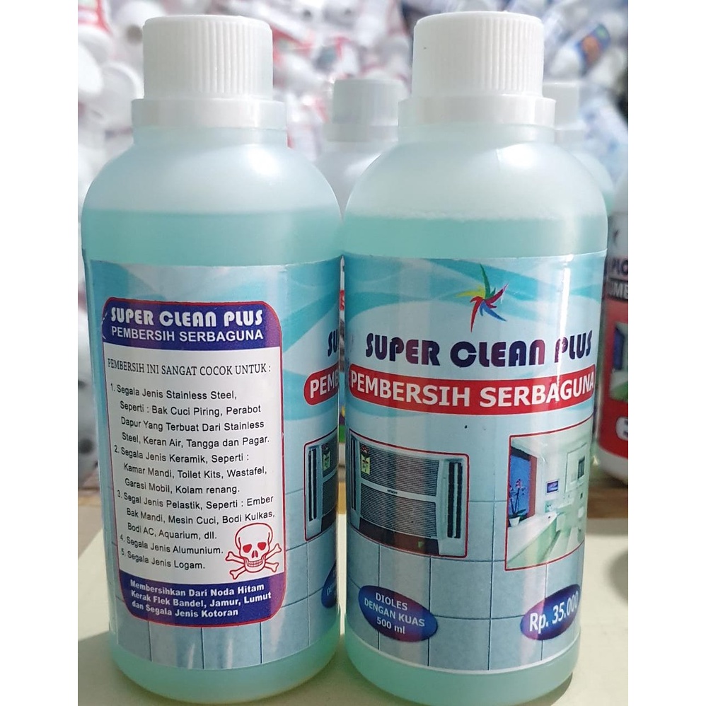 Pembersih Kerak Kamar Mandi Wastafel dan Toilet / Super Clean Plus Pembersih Kerak Keramik isi 500ml