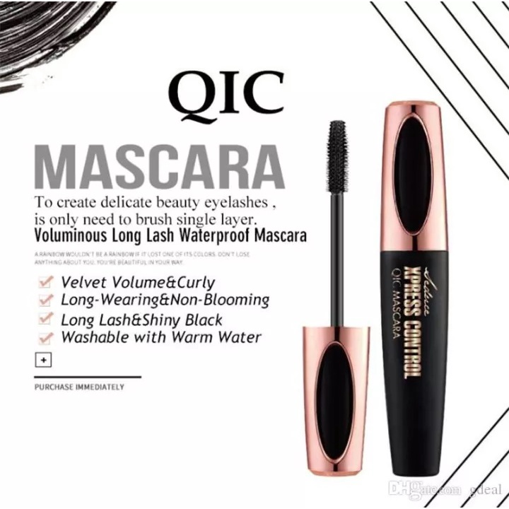 Shine Star - Original Eyelash Mascara Heavy Full Figure 4D Silk Fiber Lash Mascara Pemanjang Bulu Mata Waterproof