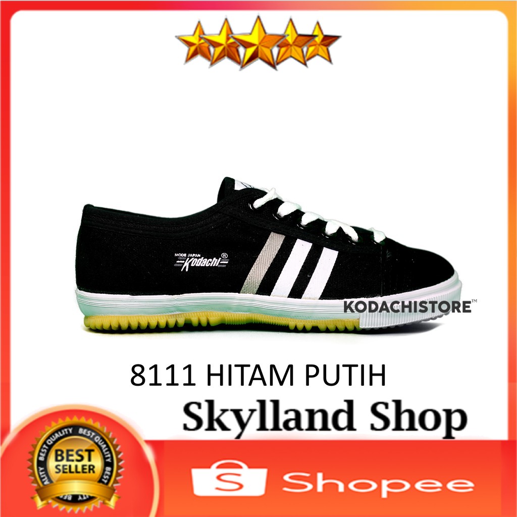 Kodachi 8111 HP - Sepatu Kodachi 8111 Hitam Putih