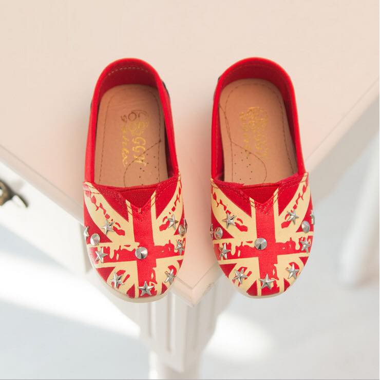 Walker Shoes Red UK Studs