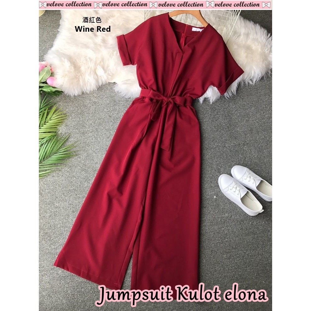 NunuLisaTan - Terbaru Fashion Wanita Baju JUMPSUIT KULOT