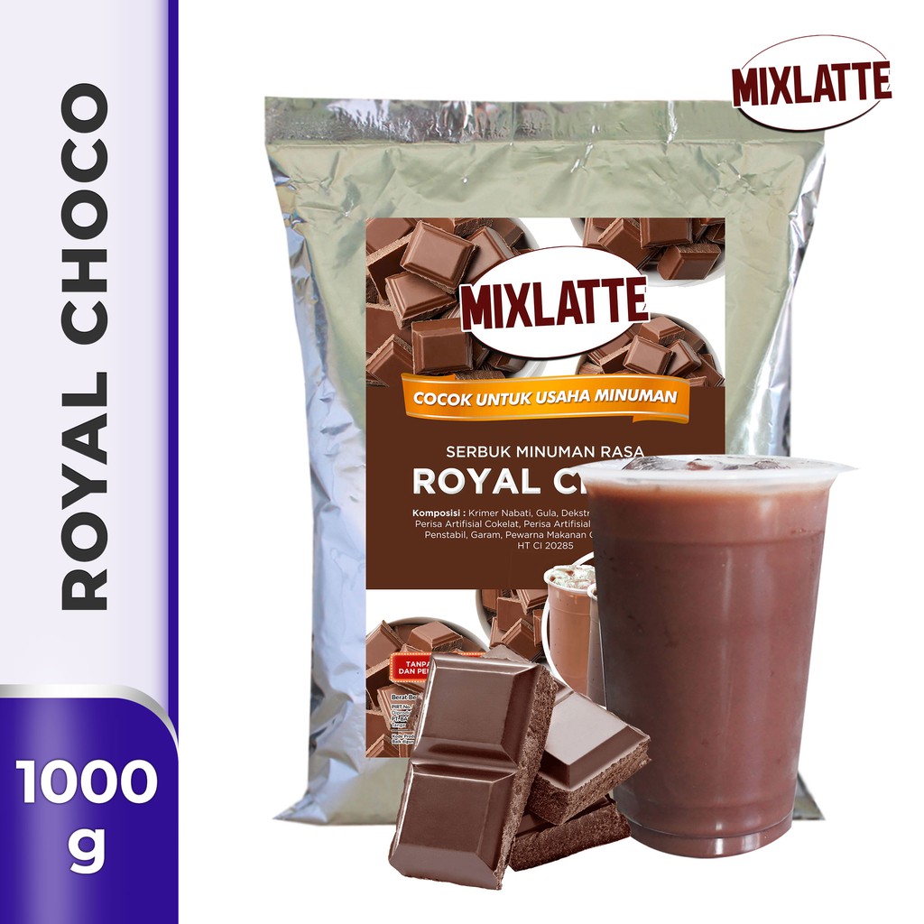 

Powder Drink Bubuk Minuman Rasa ROYAL CHOCO MIXLATTE 1Kg
