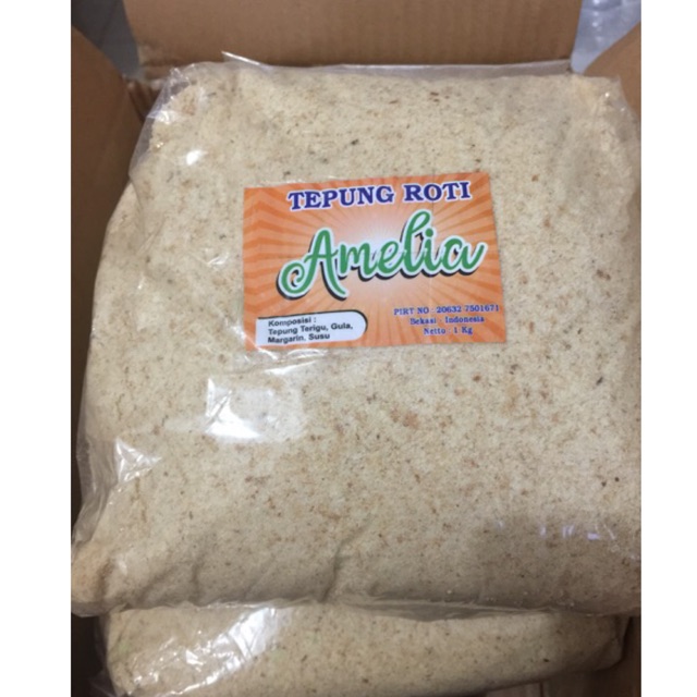 

[MAREM] TEPUNG ROTI HALUS BREAD CRUMBS TEPUNG PANIR NUGGET 1 KG