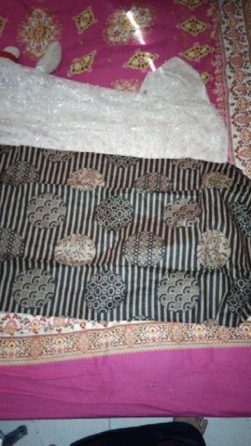 Wou Batik Couple Shofia #2 Brokat  - Couple Modern Batik Couple Sarimbit Brokat Kebaya - Bs052