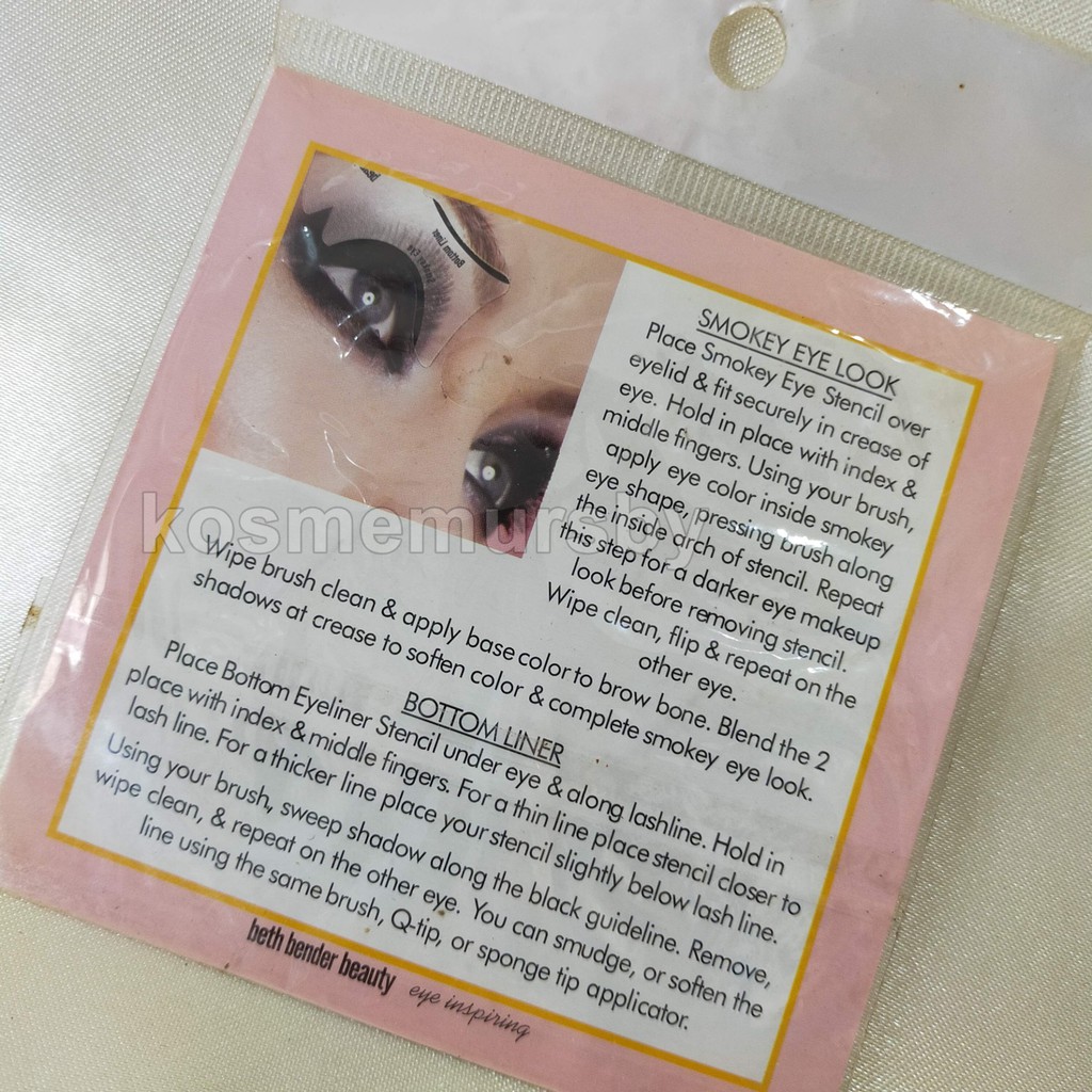 Cetakan eyeliner 4 in 1 beth bender beauty