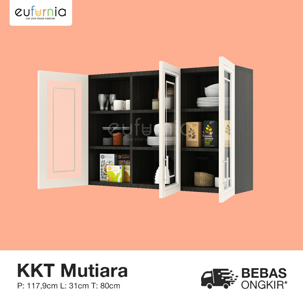 Mutiara Series Kitchen Set 2 pintu + Laci / Rak Dapur/ Meja Dapur/ KKT010880i